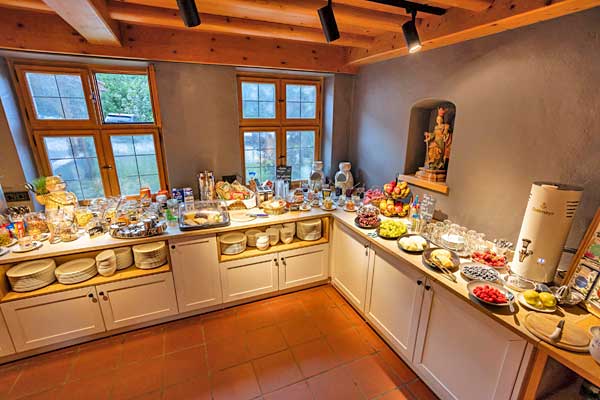 Landhotel Berggasthof Panorama - Frühstücksbuffet